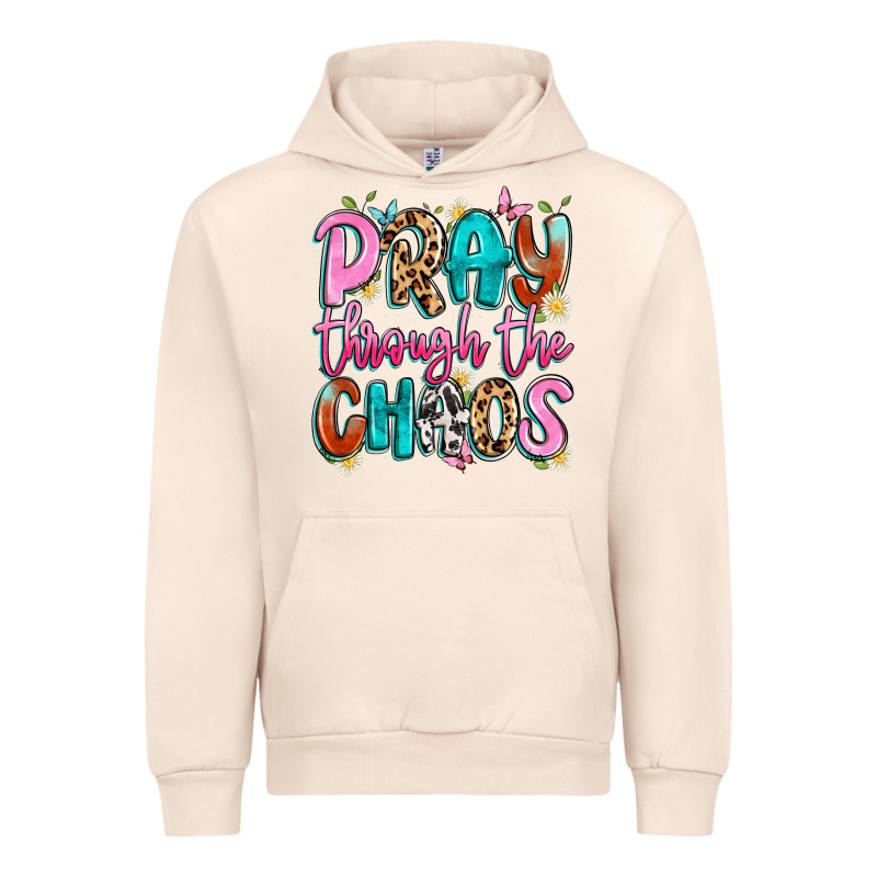 Pray Through The Chaos Urban Hoodie by Artiststas | Teevron
