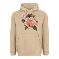 Mushroom State Of Grace Rose Heavyweight Hoodie - LillyAllenDesigns