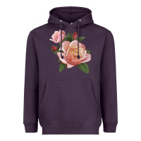 Plum State Of Grace Rose Heavyweight Hoodie - LillyAllenDesigns