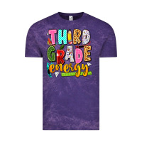 Cloud Purple third grade energy Vintage Tee - texasbilliewilder