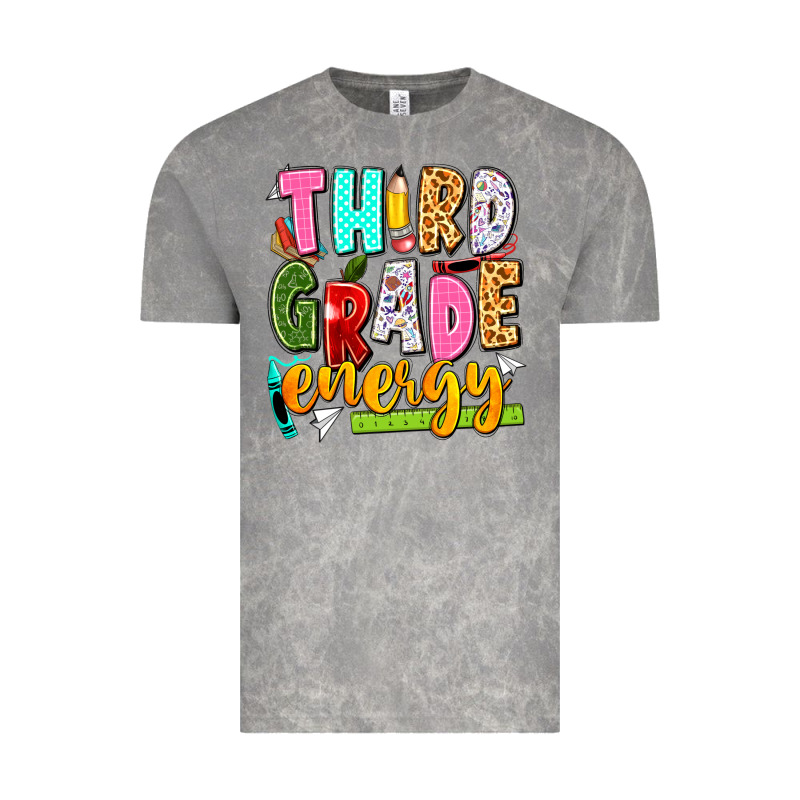 Third Grade Energy Vintage Tee by texasbilliewilder | Teevron