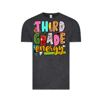 Vintage Black third grade energy Vintage Tee - texasbilliewilder