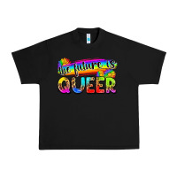Black the future is queer Urban Heavy Tee - Zillion Design Studio