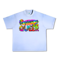 Grape Ice the future is queer Urban Heavy Tee - Zillion Design Studio