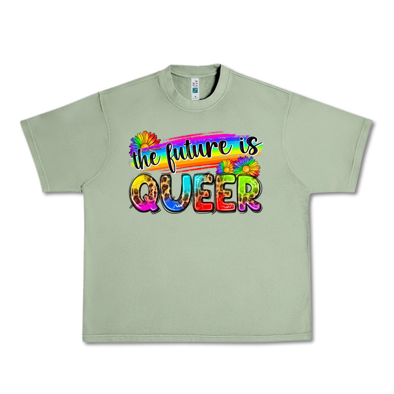 The Future Is Queer Urban Heavy Tee by Zillion Design Studio | Teevron