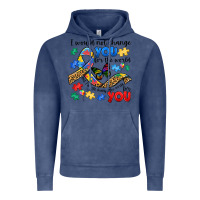 Vintage Denim i would not change you autism Vintage Hoodie - JahusDesignShop
