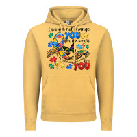 Vintage Mustard i would not change you autism Vintage Hoodie - JahusDesignShop