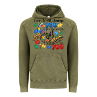 Vintage Olive i would not change you autism Vintage Hoodie - JahusDesignShop