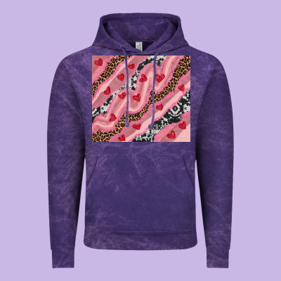 Valentines Day Pinky Vintage Hoodie Designed By Ranaportraitstore