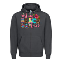 Smoke resting beach face Zipper Hoodie - AdoDesignShop