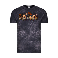 Cloud Black melanin butterfly Vintage Tee - Zillion Design Studio