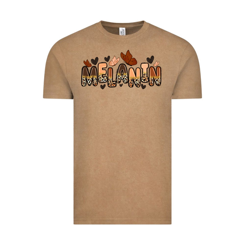 Melanin Butterfly Vintage Tee by Zillion Design Studio | Teevron