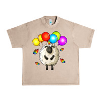 French Oak rainbow sheep Urban Heavy Tee - Zillion Design Studio