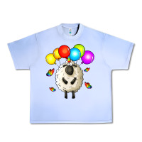 Grape Ice rainbow sheep Urban Heavy Tee - Zillion Design Studio