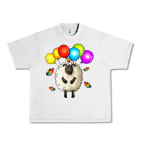 Lunar Rock rainbow sheep Urban Heavy Tee - Zillion Design Studio