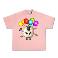 Salmon rainbow sheep Urban Heavy Tee - Zillion Design Studio