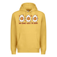 Antique Gold you know why i'm here Premium Hoodie - MaliasSmallBusiness