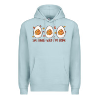 Blue Mist you know why i'm here Premium Hoodie - MaliasSmallBusiness