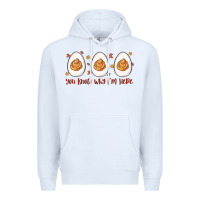White you know why i'm here Premium Hoodie - MaliasSmallBusiness