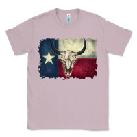 Lilac distressed tesas flag Classic Tee - BarkalooDesign