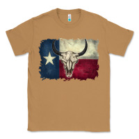 Toasted Coconut distressed tesas flag Classic Tee - BarkalooDesign