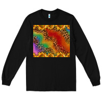 Black pride sunflower  rainbow leopard Long Sleeve Tee - AdoDesignShop