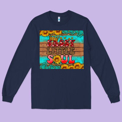 Sassy Little Soul Long Sleeve Tee Designed By Hra Design Shop