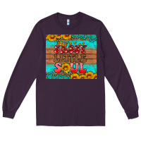 Plum sassy little soul Long Sleeve Tee - HRA Design Shop