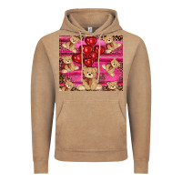 Vintage Coffee valentines day teddy bear tumbler Vintage Hoodie - RanaPortraitStore
