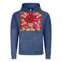 Vintage Denim valentines day teddy bear tumbler Vintage Hoodie - RanaPortraitStore