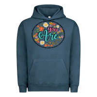 Pigment Midnight Navy you are Urban Hoodie - Artiststas