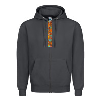 Smoke fall leaf Zipper Hoodie - BundleAndBundleShop