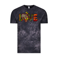 Cloud Black love africa map Vintage Tee - Zillion Design Studio