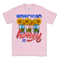 Bubblegum Pink american honey sunflower mason jar Classic Tee - HRA Design Shop