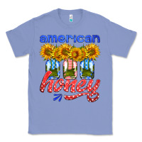 Colony Blue american honey sunflower mason jar Classic Tee - HRA Design Shop