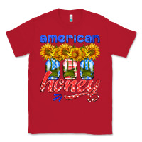 Red american honey sunflower mason jar Classic Tee - HRA Design Shop