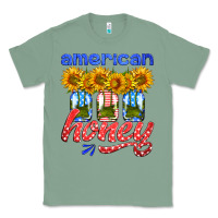 Sage american honey sunflower mason jar Classic Tee - HRA Design Shop