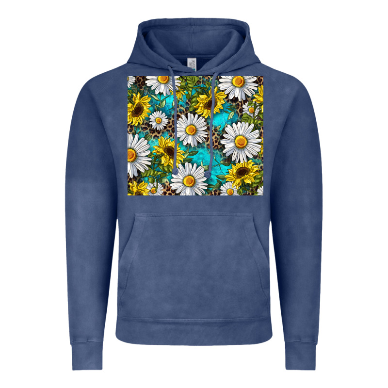 Western Daisy And Sunflower Vintage Hoodie by RanaPortraitStore | Teevron