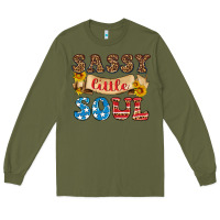 Army Green sassy little soul Long Sleeve Tee - HRA Design Shop