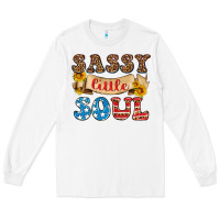 White sassy little soul Long Sleeve Tee - HRA Design Shop