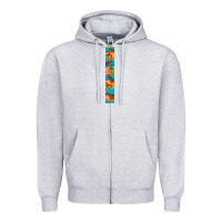 Heather Grey fall pumkin Zipper Hoodie - BundleAndBundleShop