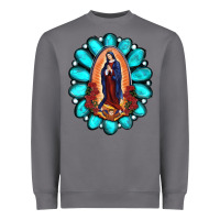 Storm Gemstone Lady Of Guadalupe Heavyweight Sweatshirt - RanaPortraitStore