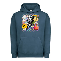 Pigment Midnight Navy retro teacher Urban Hoodie - Artiststas