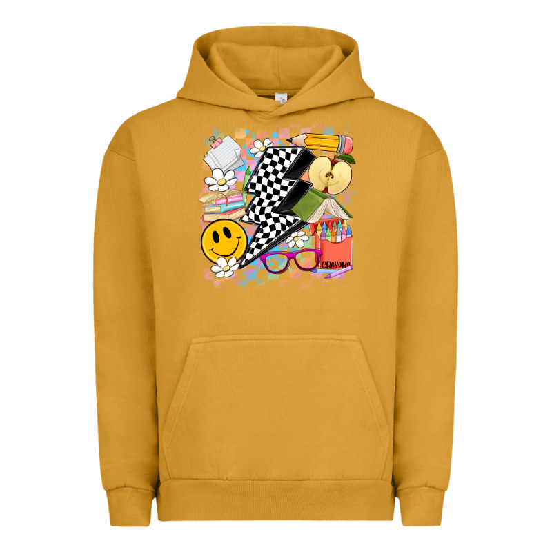 Retro Teacher Urban Hoodie by Artiststas | Teevron