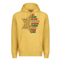 Antique Gold christmas snowflake Premium Hoodie - MaliasSmallBusiness
