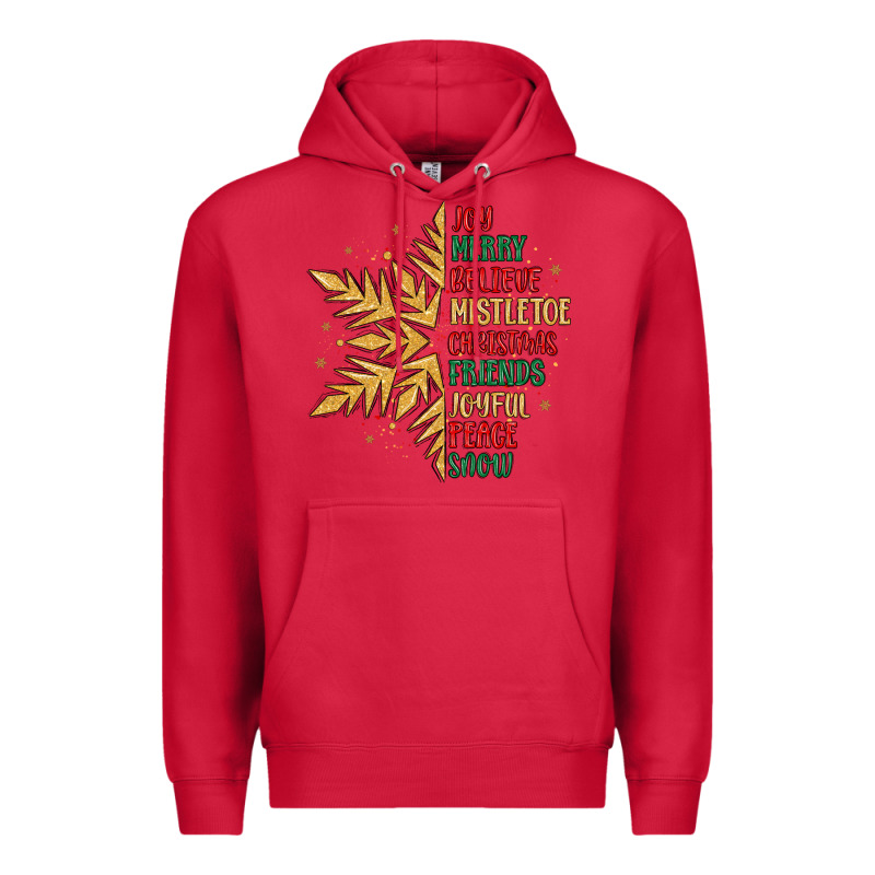 Christmas Snowflake Premium Hoodie by MaliasSmallBusiness | Teevron