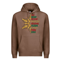 Chestnut christmas snowflake Premium Hoodie - MaliasSmallBusiness