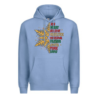 Colony Blue christmas snowflake Premium Hoodie - MaliasSmallBusiness