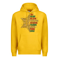 Lemon christmas snowflake Premium Hoodie - MaliasSmallBusiness
