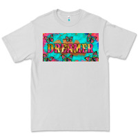 Dreamer With Butterfly And Tie Dye  Licance  Plate Premium Tee | Teevron